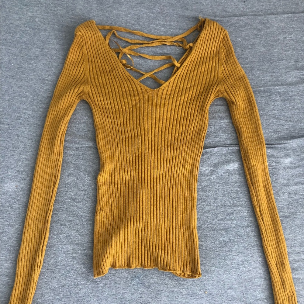 Mustard shirt